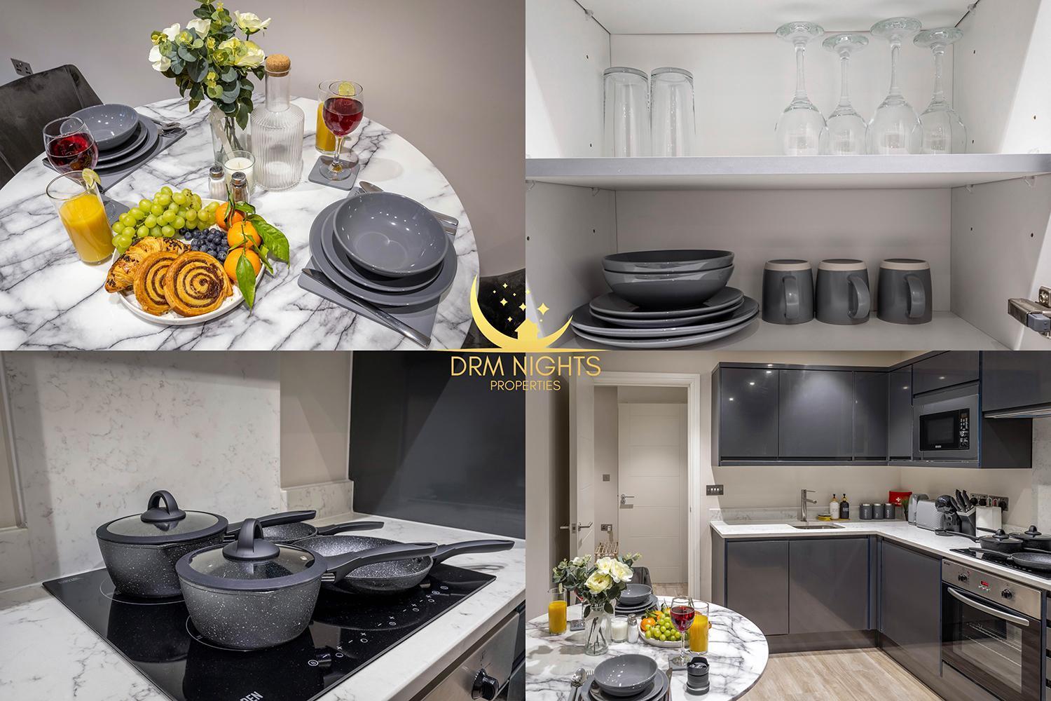 Modern 1-Bedroom Apartment In Leeds City Centre Sleeps 2 Central Station Bagian luar foto